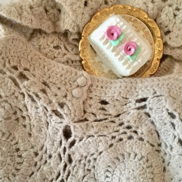 Vintage winter jumber crochet dress - Picture 7 of 8